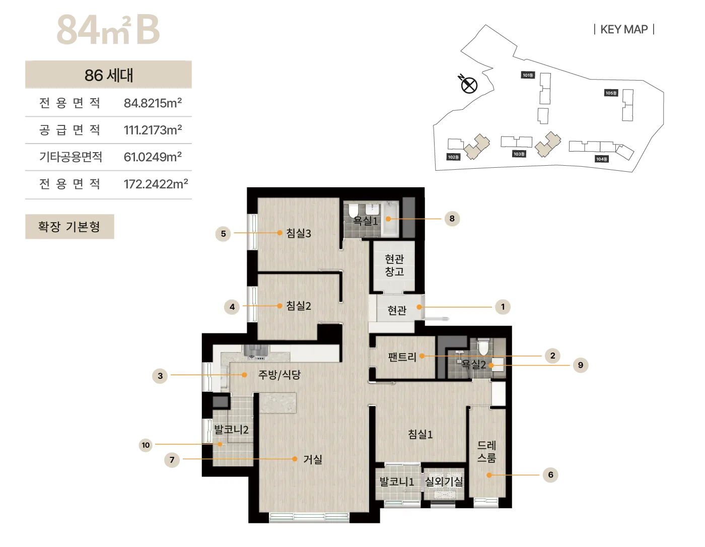 84B